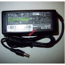 Зарядка, Блок питания для ноутбука Sony 16V 4A 64W 6.5x4.4 мм (оригинал)